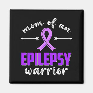 Mom of an epilepsy warrior epilepsy awareness magnet