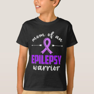 Mom of an epilepsy warrior epilepsy awareness T-Shirt