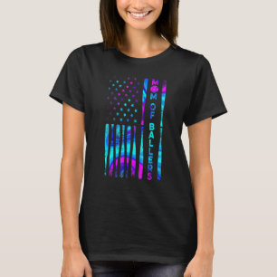 Mom Of Ballers Kayak Girl Loves American Too Ameri T-Shirt