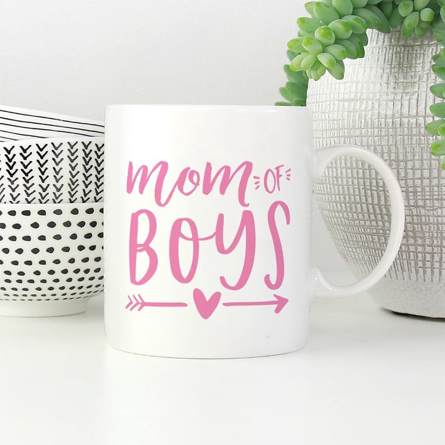 Mom of Boys Coffee Mug (Creator Uploaded)