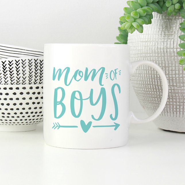 Mom of Boys Coffee Mug (Creator Uploaded)