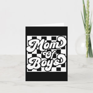 Mom Of Boys In My Boy Mom Era Mom Life Trendy Moth Card