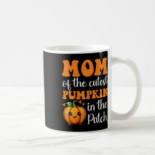 Mom Of Cutest Pumpkin In The Patch Halloween Thank Coffee Mug