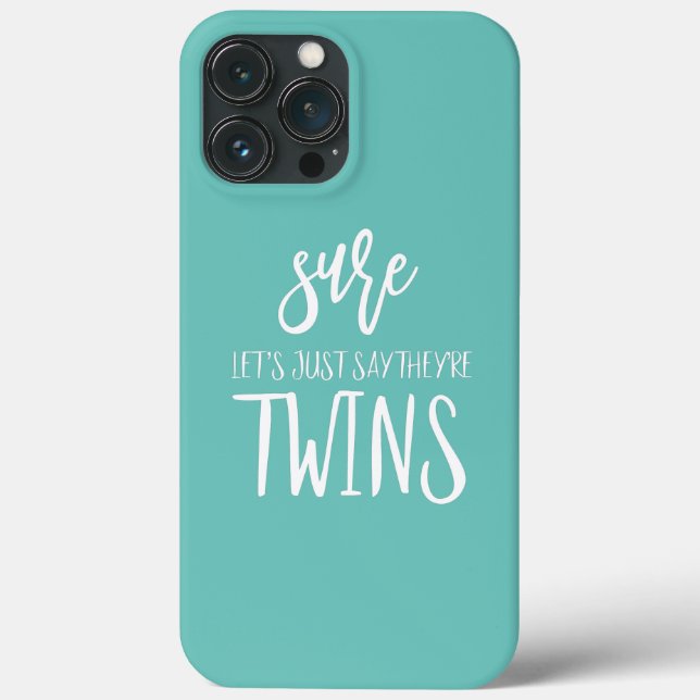 Mom Of Irish Twins Mom Of 2 Kids Close In Age Case-Mate iPhone Case (Back)