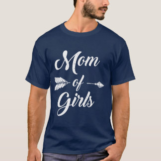 Mom Of Mommy And Daughter Proud Mother Mama girl T-Shirt