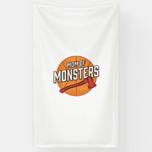 Mom of Monsters Vintage Basketball Mom Design_1 Banner
