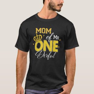 MOM Of Mr Onederful 1St Birthday One Derful Matchi T-Shirt