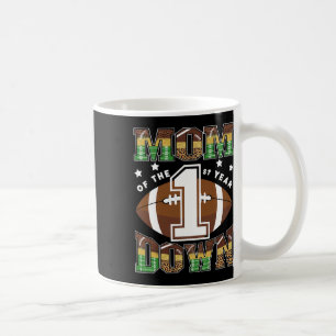 Mom Of The 1st Year Down Football First Birthday B Coffee Mug