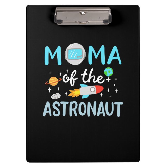 Mom Of The Astronaut Clipboard (Front)