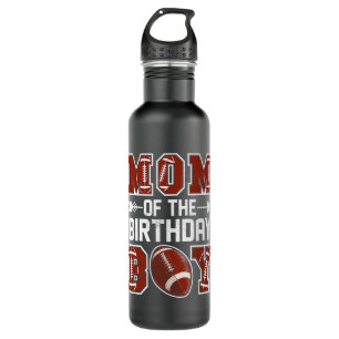 Mom Of The Birthday Boy American Football Mother M 710 Ml Water Bottle