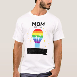 Mom Of The Birthday Boy Autism Awareness Aspergers T-Shirt