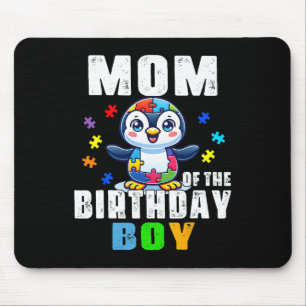 Mom Of The Birthday Boy By Mouse Pad