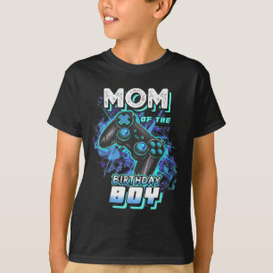 Mom Of The Birthday Boy Matching Video Game Birthd T-Shirt