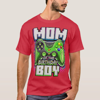 Mom of the Birthday Boy Matching Video Game Birthd T-Shirt