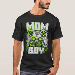 Mom of the Birthday Boy Matching Video Game Birthd T-Shirt