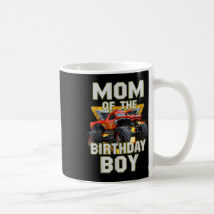 Mom Of The Birthday Boy Monster Truck Birthday Nov Coffee Mug