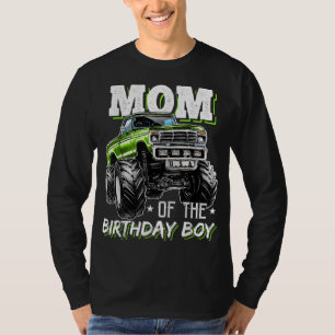 Mom of the Birthday Boy Monster Truck Birthday Nov T-Shirt