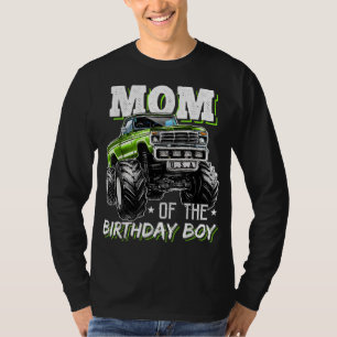 Mom of the Birthday Boy Monster Truck Birthday Nov T-Shirt