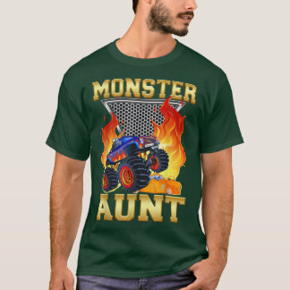 Mom of the Birthday Boy Monster Truck Matching Fam T-Shirt