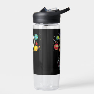 Mom of The Birthday Boy Space Astronaut 1st Birthd Water Bottle