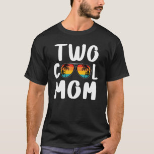 Mom Of The Birthday Boy Two Cool 2nd Birthday Fami T-Shirt