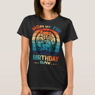 Mom Of The Birthday Boy Video Game Shirt Gamer Mom