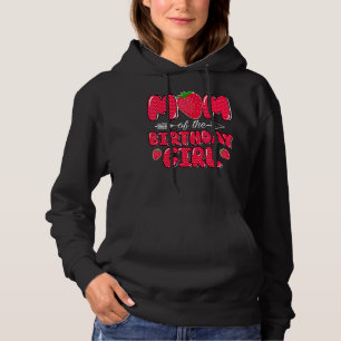 Mom Of The Birthday Girl Strawberry Sweet Bday Par Hoodie