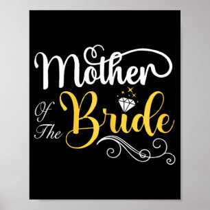 Mom Of The Bride Wedding Shower Poster