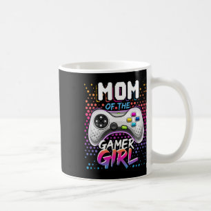 Mom Of The Gamer Girl Matching Video Game Birthday Coffee Mug