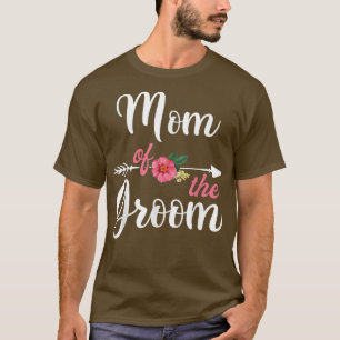 Mom Of The Groom s For Women, Bachelor Party Mothe T-Shirt
