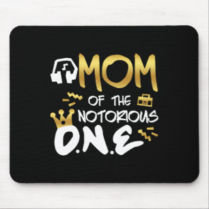 Mom Of The Notorious One Old School 1st Hip Hop Bi Mouse Pad