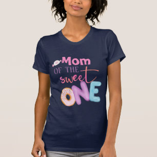 Mom of The Sweet One Brother 1st Birthday Doughnut T-Shirt