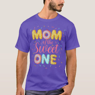 Mom Of The Sweet One Shirt 1st Bday Doughnut Mothe