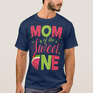Mom of the Sweet One Shirt Watermelon Mommy Mama 1
