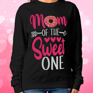 Mom of the Sweet One Sprinkled Doughnut Sweatshirt