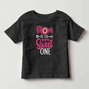 Mom of the Sweet One Sprinkled Doughnut Toddler T-shirt