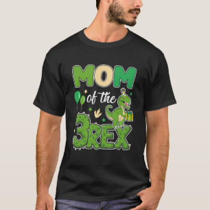Mom Of The Three Rex Birthday Dinosaur Family Matc T-Shirt