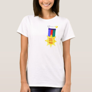 Mom of the Year Medal T-shirt