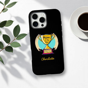 Mom of the Year   Personalized Mother's Day iPhone 16 Pro Max Case