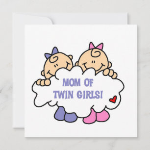 Mom of Twin Girls T-shirts and Gifts