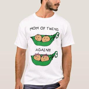 Mom of Twins Again T-Shirt
