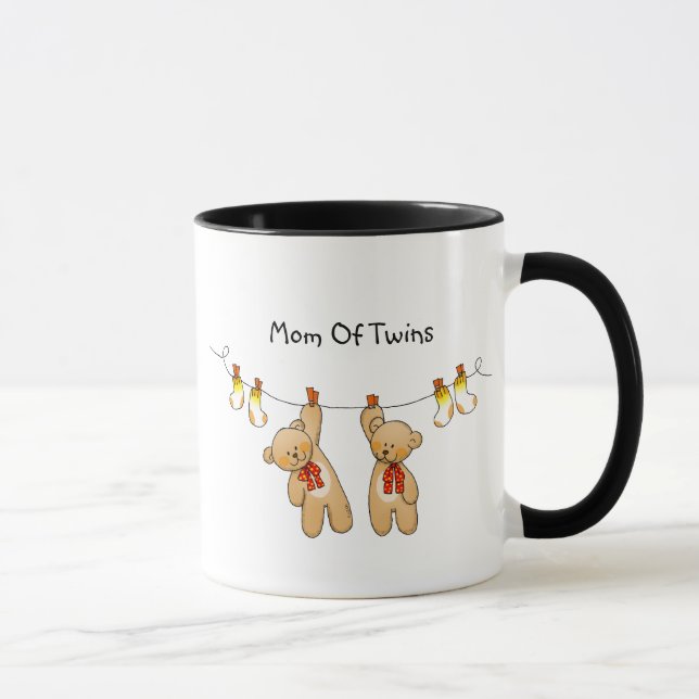 Mom of twins mug (Right)