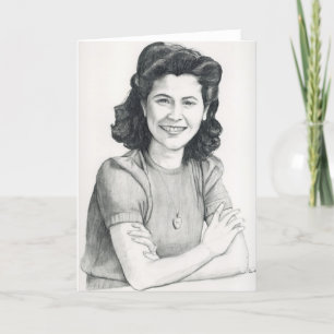 Mom Original Art Greeting Card