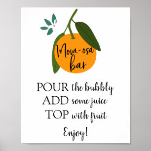 Mom-osa Bar Sign