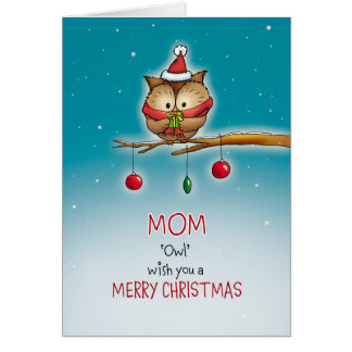 Merry Christmas Mom Cards, Photocards, Invitations & More