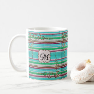 Mom Pastel Stripe Mug