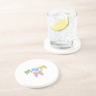Mom Patchwork Mother's Day Gift Coaster