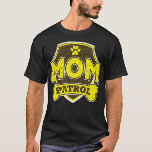 Mom Patrol Dog Premium  T-Shirt