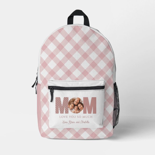 Mom Photo Backpack (Front)
