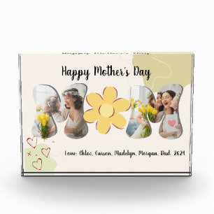 Mom Photo Block, Personalized Mother's Day Gift Block